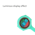 Miniatyrbillede 3 af 3: Multifunktionelle elektroniske digitale display sygeplejerske lommeure, silikone læge lomme revers klip på ure gave