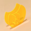 Miniatyrbild 3 av 5: Akryl Blomvas Minimalistisk Modern Design Bärbar Växter Vas för Kontor Heminredning 18x17x4.6