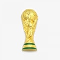 Miniatyrbillede 1 af 4: 2022 VM Fodboldtrofæ Replika Fodboldpris Fodboldfans Souvenirs （5 Tommer Høj-mat）