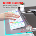 Miniatyrbillede 3 af 7: Mekanisk Gaming Tastatur, RGB Baggrundsbelyst Kabelforbundet Tastatur, 68 Taster Computer Tastatur med Flere Lystilstande til Windows/Desktop/Bærbare/PC white
