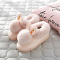 Miniatyrbild 3 av 5: Flickor Söt Kanin Tofflor Dam Memory Foam Tofflor Mysig Plysch Varm Inomhus Hemskor