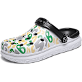 Miniatyrbilde 1 av 7: Hage Clogs for menn og kvinner - Sommersandaler - Lettvekts - Sklisikre - Tursko - Unisex - Voksne - Tøfler for basseng, strand, hage, kjøkken og dusj Green 9inch 12 Women/10 Men
