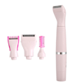Miniatyrbilde 8 av 8: Elektrisk epilator, 4 i 1 USB-oppladbar epilator for kvinner, hårfjerner for kvinner, våt og tørr hårfjerner for armhuler og ben