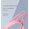 Miniatyrbild 5 av 7: Vuxen Stora Ram Simglasögon Vattentäta Anti-fog HD Simglasögon En-delad Öronpropp Silikon Barn Simglasögon Pink[Plating]-Boxed Kid