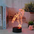 Miniatyrbilde 4 av 7: Spill OW Widowmaker, LED nattlys, 3D illusjonslys, USB berøring/fjernkontroll 16 farger, hjemmedekor (svart fjernkontroll 16 farger)
