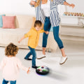 Miniatyrbilde 5 av 5: Toyk Boy Toys - LED Hover Soccer Ball - Air Power Training Ball Playing Football Game - Fotball (Hvit)