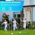 Miniatyrbillede 4 af 8: 2K lyspære sikkerhedskamera trådløs udendørs - 360° AI bevægelsesdetektering kameraer til hjemmets sikkerhed udenfor, 2,4G Hz, fuldfarve nattesyn, automatisk Black