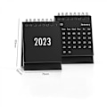 Miniatyrbilde 1 av 5: 2023 Mini Skrivebords Kalender Januar 2023 Til Desember 2023 Liten Skrivebords Kalender Mini Månedlig Skrivebords Kalender Kontor Svart