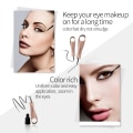 Miniatyrbild 3 av 5: Vattentät flytande eyeliner precision mikro ögonpenna snabb torkning långvarig makeup eyeliners