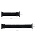 Pikkukuva 3 / 5: Sopii Apple Watch -rannekkeeseen AppleWatch1234567se Watch Band Nylon Woven Private Model iwatch7 Watch Band (38/40/41mm)