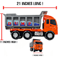 Pikkukuva 4 / 7: Big Daddy Extra Large Dump Truck with Dump Lever Huge Toy Truck