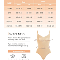 Miniatyrbilde 3 av 7: Kvinners Shapewear Bodysuit Tummy Control Body Shaper Sømløs Skulptur Snatched Waist Body Suit Beige Thong XXL