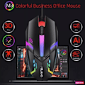 Miniatyrbillede 4 af 6: Ledningsforbundet USB Gaming Mus RGB Gaming Ergonomisk Optisk Computer Gamers Mus til Computer