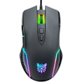 Miniatyrbilde 1 av 7: RGB Spillmus Trådløs, USB Optisk Datamus med RGB Bakgrunnsbelysning, 6 Justerbare DPI Opptil 6400, med 7 Programmerbare Knapper Black