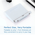 Miniatyrbillede 7 af 8: Mobiltelefonholder til skrivebord 2-pak Mobiltelefonholdere Desktop Tablet Stand, Foldbar telefonholder Universal justerbar Tablet Stand til skrivebord White+Pink