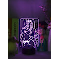 Miniatyrbillede 4 af 5: Akame Ga Kill Natlampe 3D LED Skrivebordslampe USB-drevet Natlys Fjernbetjening Ferie Fødselsdagsgave Soveværelsesindretning