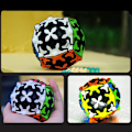 Miniatyrbild 5 av 7: Gear Magic Cube Set, Gear Speed Cube-paket med 3x3x3 Gear Cube Gear Pyraminx Cylindrisk Gear Cube och Gear Ball Cube Pussel Leksaker 4 st