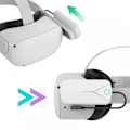 Miniatyrbillede 3 af 7: Destek Power Bank til Oculus/metaquest 2 tilbehør | Ultra bærbar batteripakke, kompatibel med Oculus Elite Strap