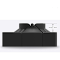Miniatyrbilde 4 av 8: Toys Speil Speilkube 3x3 Hastighet kube 3x3x3 Speilblokker Formet Puslespill Sølv Versjon
