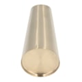 Miniatyrbillede 5 af 5: Guld Vase 304 Rustfrit Stål Konisk Form Smal Mund Simpel Moderne Stil Skrivebordsvase til Hjemmekontor Sovesal