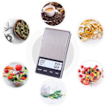Miniatyrbilde 7 av 8: SMEspresso-vekt med timer 1000 g x 0,1 g Liten og tynn reisekaffev vekt, Mini digital vekt gram og unser med stor bakgrunnsbelyst LCD rustfritt stål