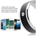 Miniatyrbilde 3 av 5: Smart Ring, Ingen lading og dybdevanntett universell slitasje Smart Ring, Magic Wearable Device Universal Ring for mobiltelefon, NFC Smart Rings(størrelse 6)，2