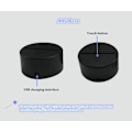 Miniatyrbilde 6 av 6: 3D Visuell Nattelys, Dyr Sel 16-Farge Skiftende LED Bordlampe med Fjernkontroll, Dimbar Soveromsbelysning, Leke Lampe for Barn