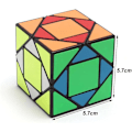 Miniatyrbillede 2 af 8: 3x3 Speed Cube, Glat 3x3x3 Magic Cube Puslespil, Hjernespil