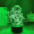 Miniatyrbild 1 av 7: 3D LED Nattlampa Genshin Impact Akryl LED Lampa Spel