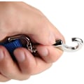 Miniatyrbilde 4 av 4: Nylon hundetreningsbånd, trekktau, 4/5/6 fot langt, 3/4 tommer 1 tomme bredt, for små og mellomstore hunder (1'' x 5 FT, blå) Blue5FT 1'' x 5 FT