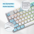 Miniatyrbild 2 av 8: NA87 Rapid Trigger Magnetiskt Switch RGB Mekaniskt Tangentbord TKL 80% Hot Swapped HiFi Ljud Programmerbart Trådbundet Speltangentbord