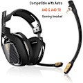 Miniatyrbild 2 av 5: För A40-mikrofon, mikrofonersättning för Astro A40 / A40 TR-spelheadset på PS5, PS4, Xbox One, PC, Mac, telefon, brusreducerande 3,5 mm silver