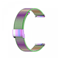 Miniatyrbillede 1 af 5: Til 20mm Metalremme til Samsung Galaxy Watch, Rustfrit stål Udskiftningsrem til Galaxy, GTS2, P22, S2, T42, CF22, GT06, Y20 pro, Android Smart