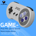 Miniatyrbilde 3 av 5: My Arcade Super Gamepad - Trådløs spillkontroller for Nintendo SNES Classic, NES Classic, Super Famicom, Wii, Wii U (Super NES-farger)