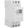15A Programmerbar DIN-skena-brytare med digital LCD-programmerbar tidsrelä (AC220V), SD