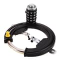 Steel Bicycle Lock, Horseshoe Shape, Security Lock with 4-Digit Password, Anti-Theft Combination, Numeric Code Security, Bicycle, SEB