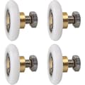 Shower Door Roller, Roller Wheel for Shower Door Sliding Rollers Door Replacement Wheels for Roller 4pcs (20MM), SEB