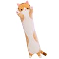Lång Katt Kudde Sovkudde Brun 90CM Kompatibel med BRUN[GPA] Brun 90cm,SD