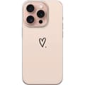 Apple iPhone 16 Pro Transparent Skal Hjärta A