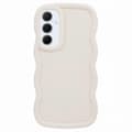 Fodral för Samsung Galaxy A15 4G/5G Vågformat stötsäkert TPU-telefonfodral White