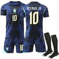 2026 Brasil hjemmedrakt for barn Vinicius nr. 10 Neymar 20