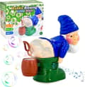 Tomte-såpbubblemaskin, rolig såpbubbleblåsare Blue