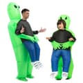 Uppblåsbar utomjording-dräkt för barn för Halloween- och julfester extraterrestrial Children's size