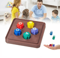 Koreansk Traditionell Gonggi-Spel – Stenfångningsspelset - Gonggi Stenkastningsspel Inspirerat av Squid Game 2 (5 st + Bas) Square