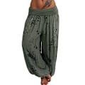 Miniatyrbild 1 av 4: Kvinnor Boho Harem Pants Yoga Casual Baggy Hareem Byxa army green army green 2XL
