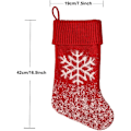 Miniatyrbild 3 av 5: Julstrumpor Kabelstickade julstrumpor, 4-pack 16.
