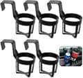5PCS justerbar hopfällbar mugghållare bil