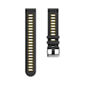 Miniatyrbild 5 av 5: 20 22mm Smartwatch Band Ersättning Armband Svettålig Handled S Black gray