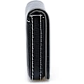 Miniatyrbild 4 av 4: Läder visitkortsfodral med magnetiskt lås Black
