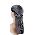 Miniatyrbild 4 av 4: Durag Cap Enfärgad Ultra Mjuk Håll Varm sammet Män Kvinnor Head Wrap med lång svans för vintern